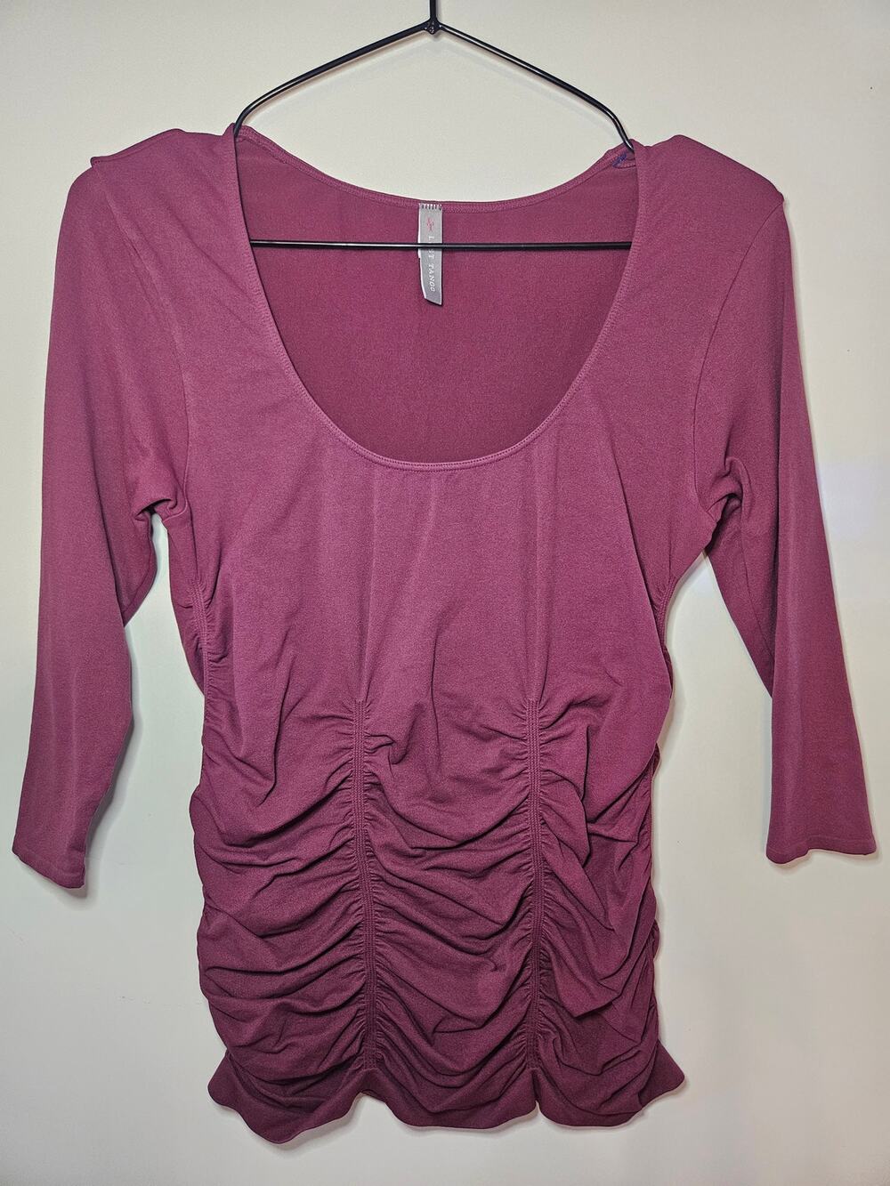 Excellent Dancers Outfit by Last Tango Wine/Black Super Stretchy Size M/L C50